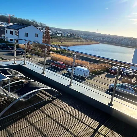 Haus Mit Panoramablick Auf Den Phoenixsee Dortmund Extérieur photo
