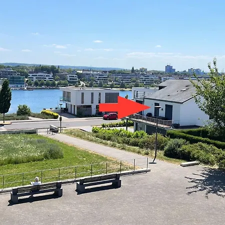 Haus Mit Panoramablick Auf Den Phoenixsee Dortmund Extérieur photo