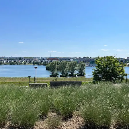 Haus Mit Panoramablick Auf Den Phoenixsee Dortmund Extérieur photo